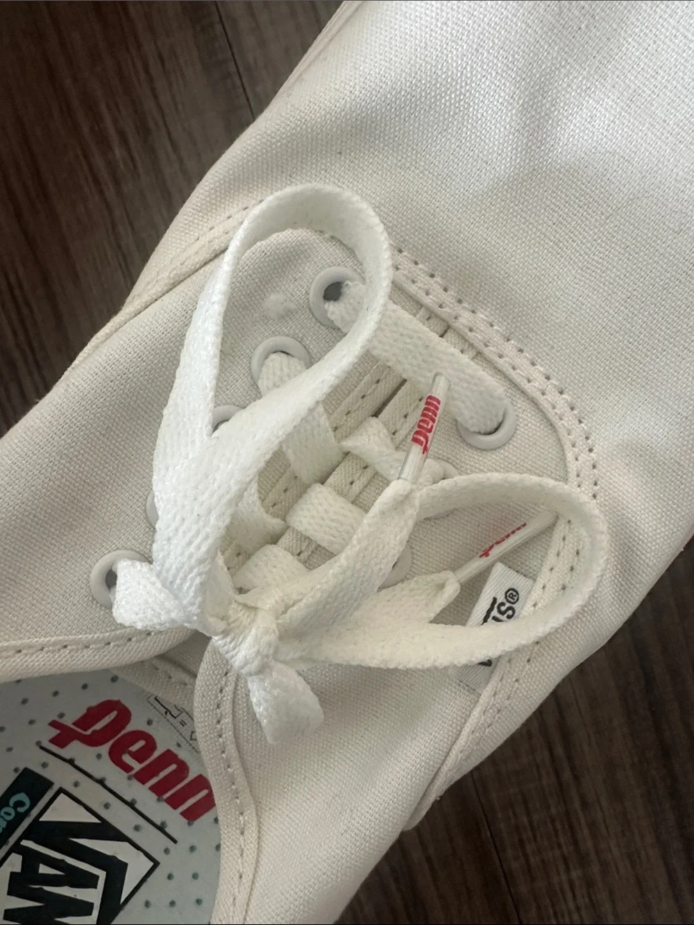 Vans Penn X ComfyCush 'Blanc De Blanc Red' Shoes